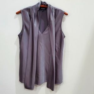 Nine West Medium Gray Top